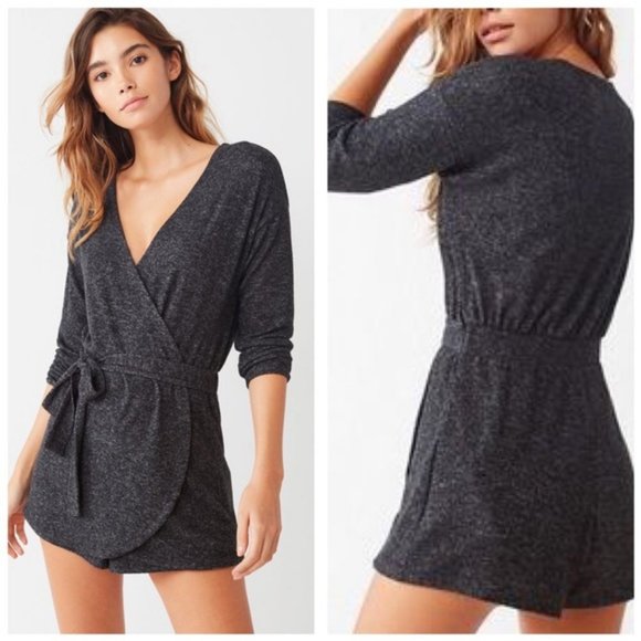 Urban Outfitters Pants - Urban Outfitters Out From Under Leila Wrap Romper S